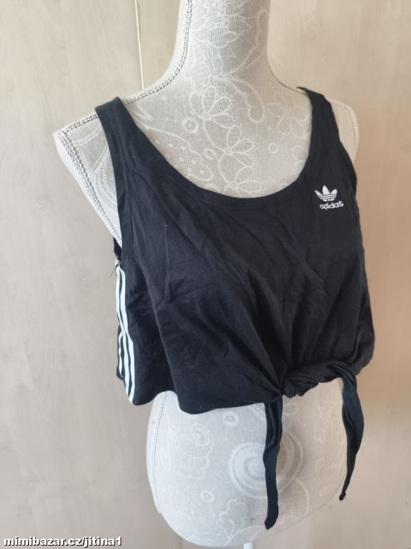 VÝRPODEJ crop Top Adidas vel L nový s vis