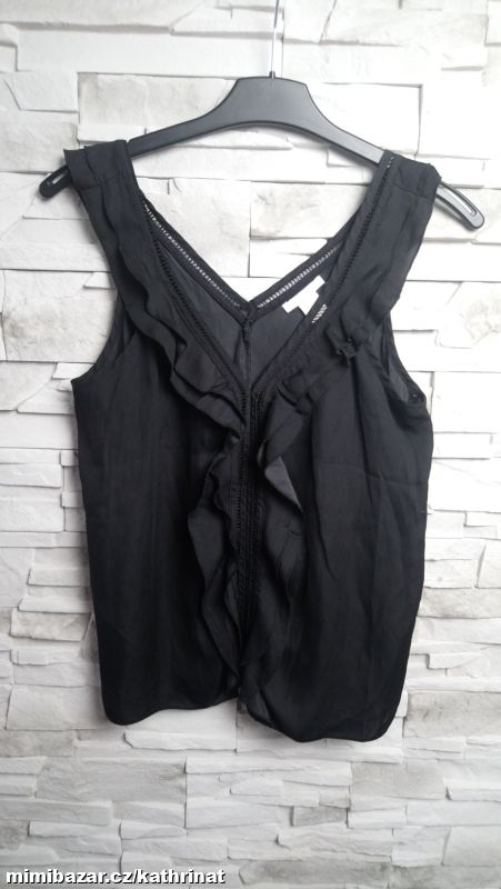 Černé tílko H&M, vel. 36