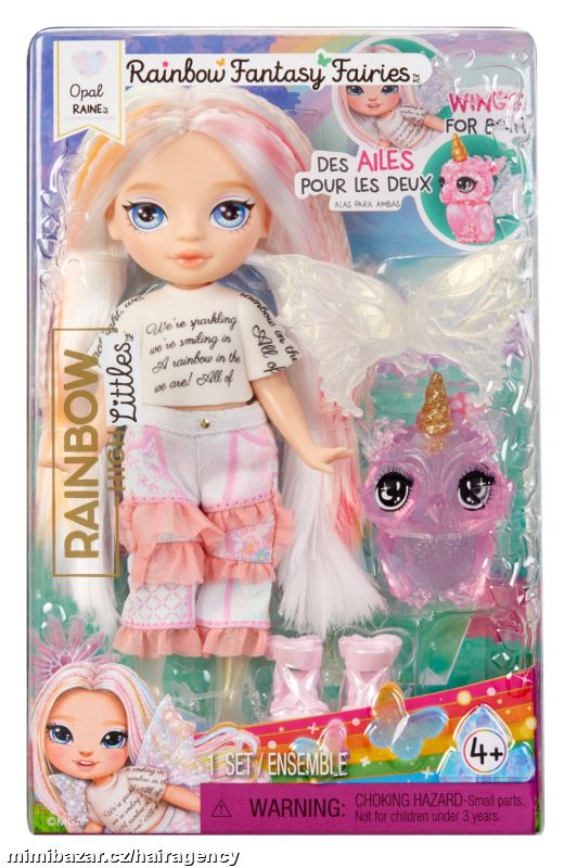 543442 Rainbow High Malá sestřička víla - Opal