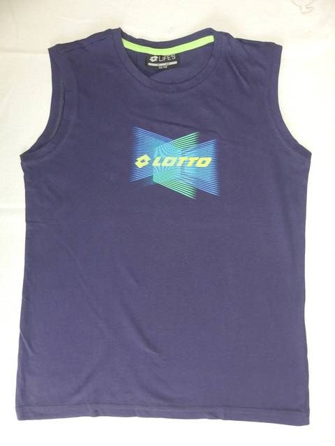 Chlapecké tričko bez rukávů tmavě modré