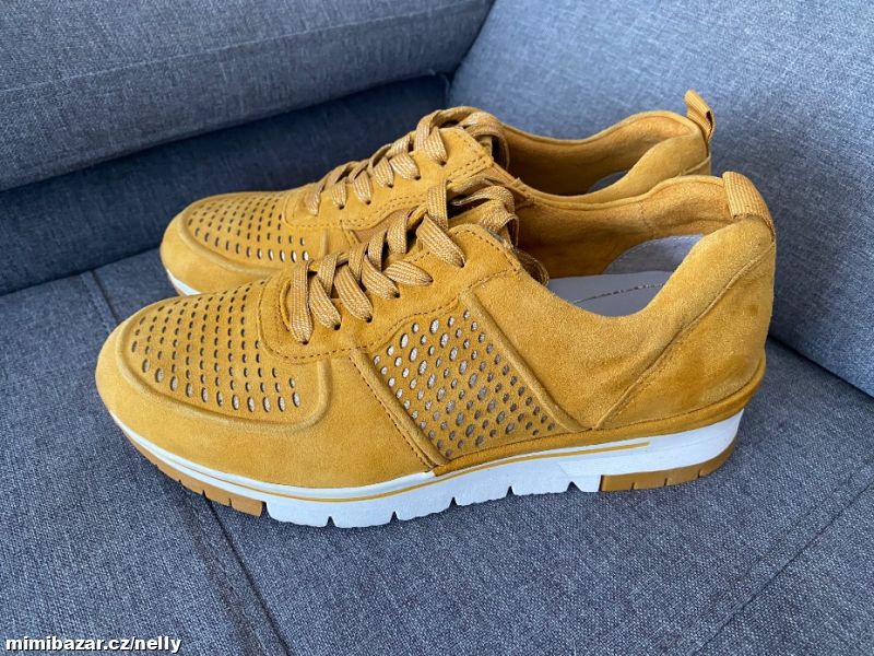 Krásné kožené tamaris vel.38