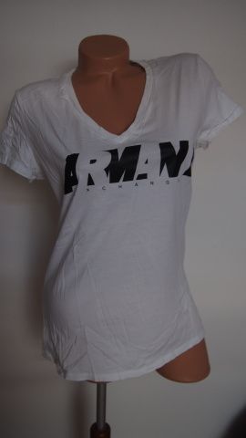 Armani dámské bílé triko V.XL