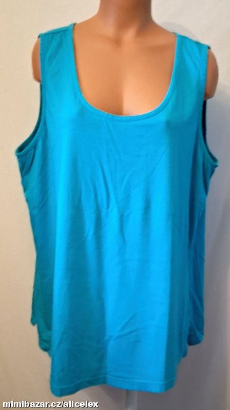 g4 Azurový top SARA LINDHOLM