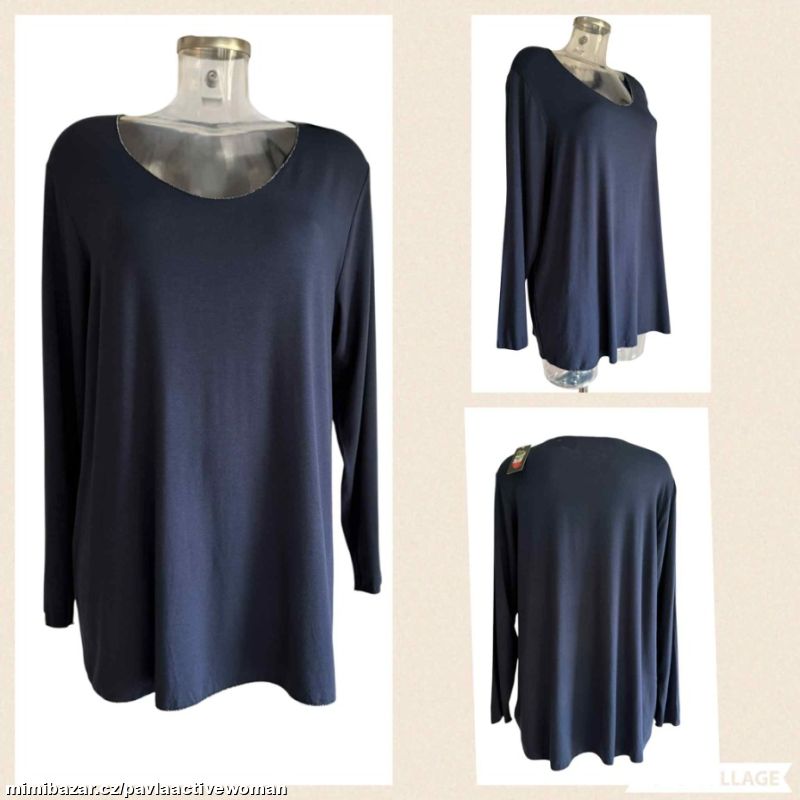 Č.7869 PRUŽNÉ TRIKO TUNIKA NOVÉ v.48/50