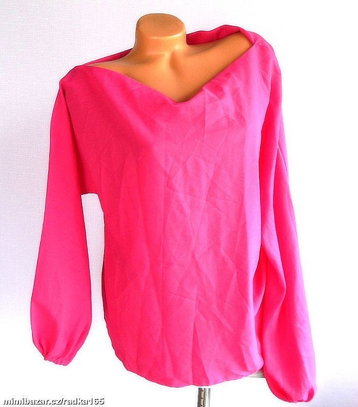 Zkosená halenka vel.XXL