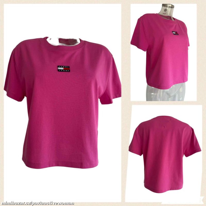 Č.6482 TRENDY ZN. CROP TOP TRIKO NOVÉ v.40/42