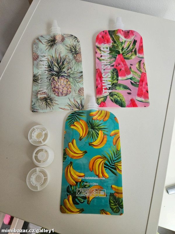 Twistshake plnitelné kapsičky