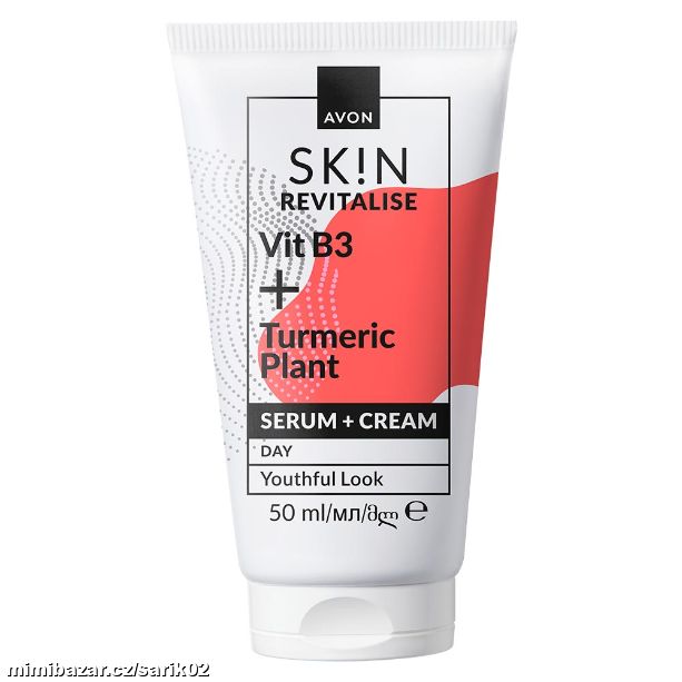 Posilující pleťové sérum a denní krém 2 v 1