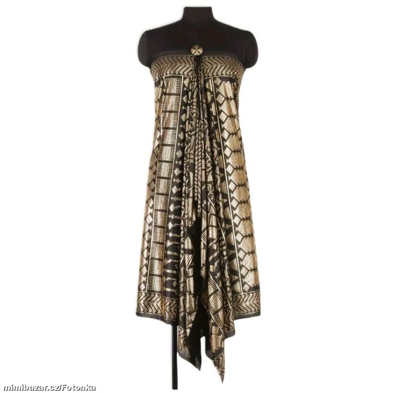 Zavinovací šaty na pláž 1 knoflík, vel. UNI, nové