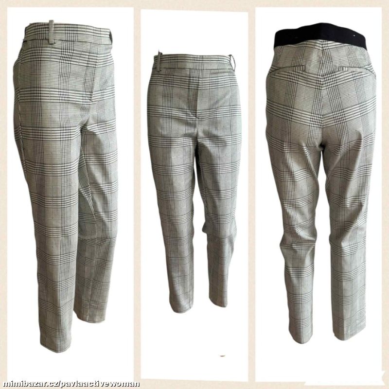 Č.2180 PRUŽNÉ JEGGING KALHOTY NOVÉ v.44