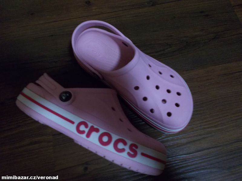 PANTOFLE/SANDALE CROCS VEL J3 NAŠE VEL 36 TOP