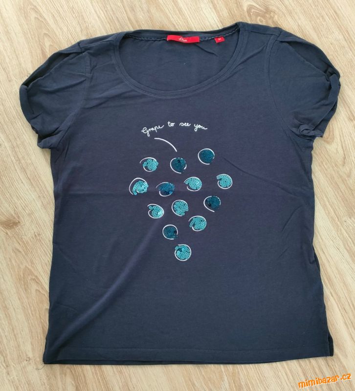 Tričko s flitry