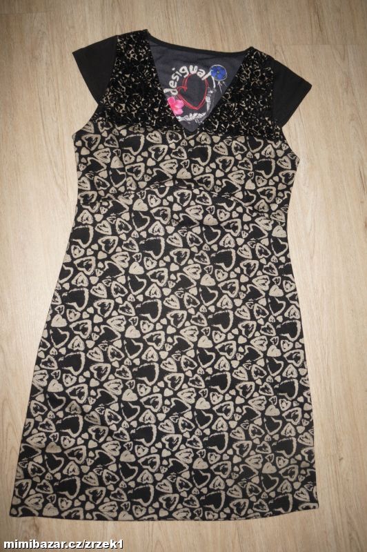 DESIGUAL nádherné šaty vel.M