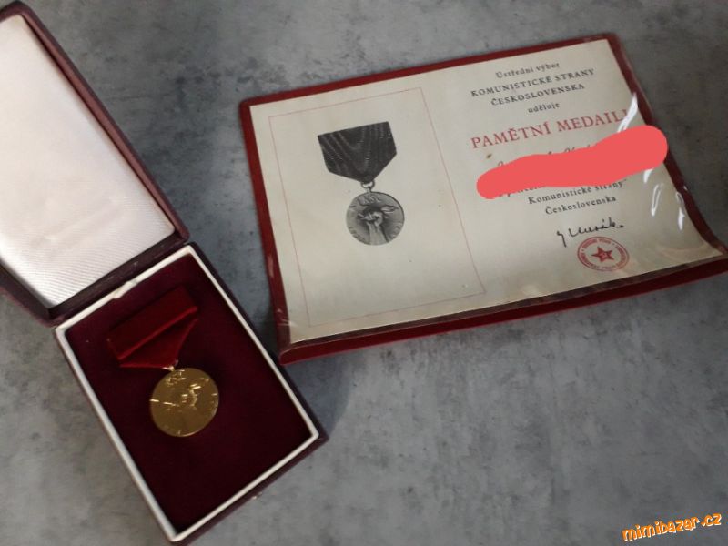 Pamětní medaile k 50.výročí