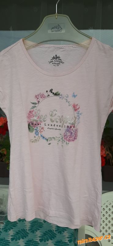 Bavlněné tričko Lee Cooper S