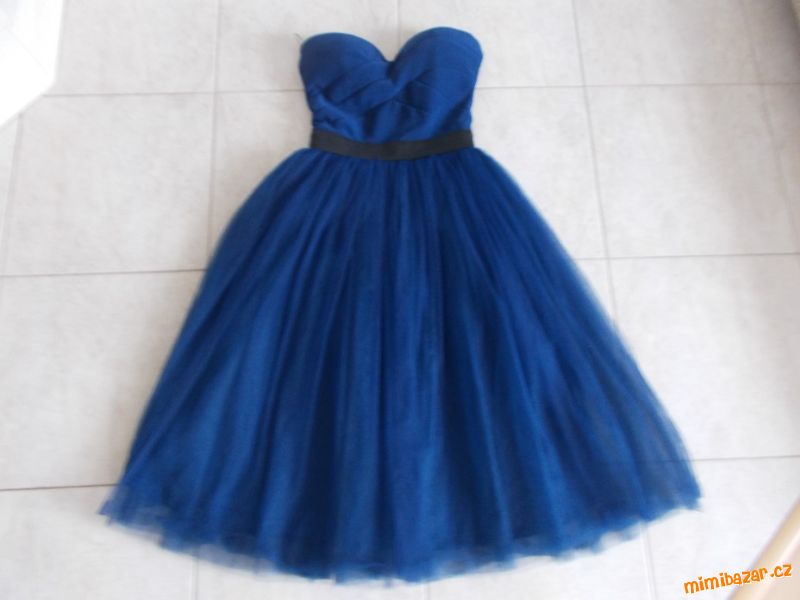 Společenské šaty modré