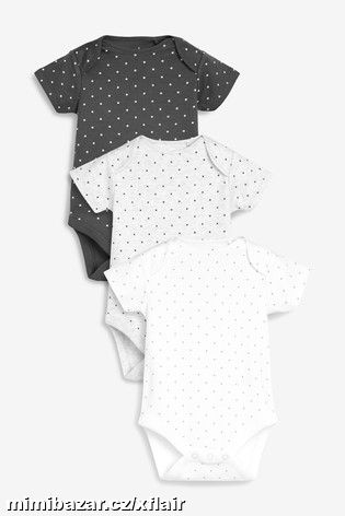 3 x NEXT body s krátkým rukávem