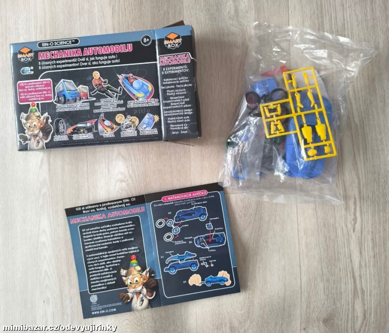 Mechanika automobilu - stavebnice a experimenty NO