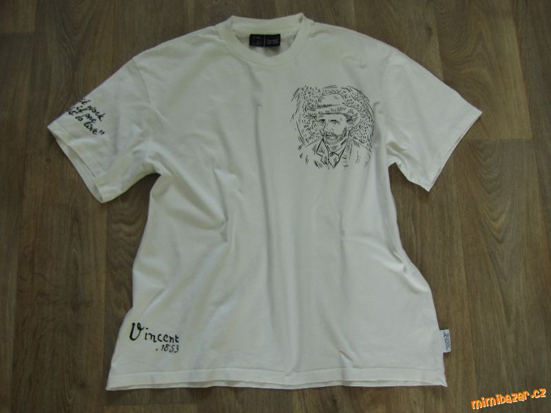 pánské tričko BERSHKA Vincent van Gogh