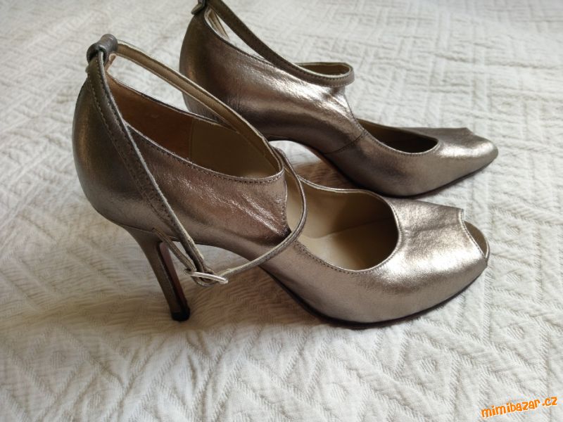 Celokožené lodičky vel. 39