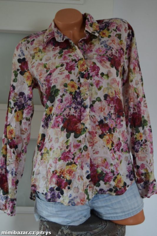 ***KOŠILE, BLŮZKA vel. M ***