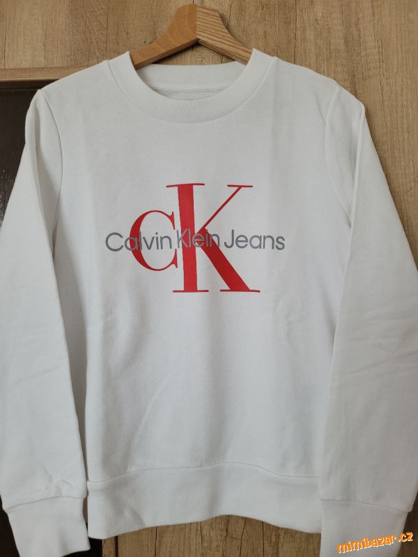 *DÁMSKÁ MIKINA BÍLÁ CK*