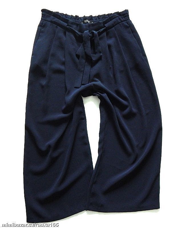 Modní kalhoty s páskem vel.XL/42
