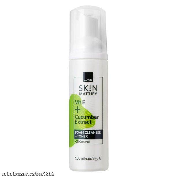Čisticí pěna a tonikum 2 v 1 s matujícím účinkem 8
