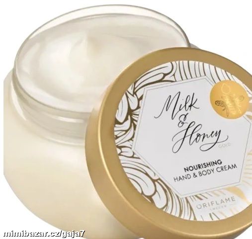 VYŽIVUJÍCÍ KRÉM NA RUCE A TĚLO MILK&HONEY GOLD