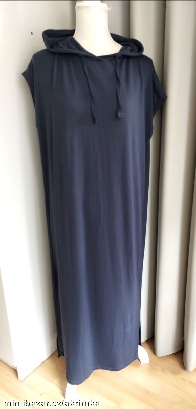 Mikinové long šaty-šatovka vel.L-XL