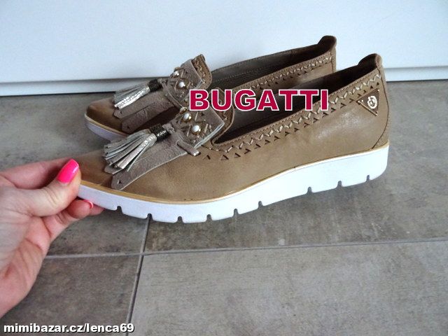 KOŽENÉ BOTY BUGATTI