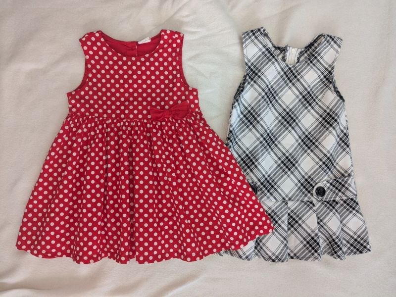 2 x šaty, šatičky