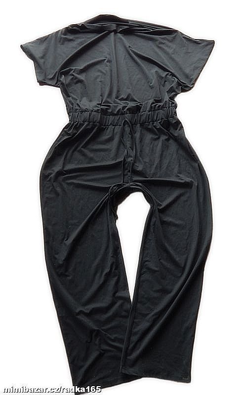 Měkoučký overal s lodičkovým výstřihem vel.44-48