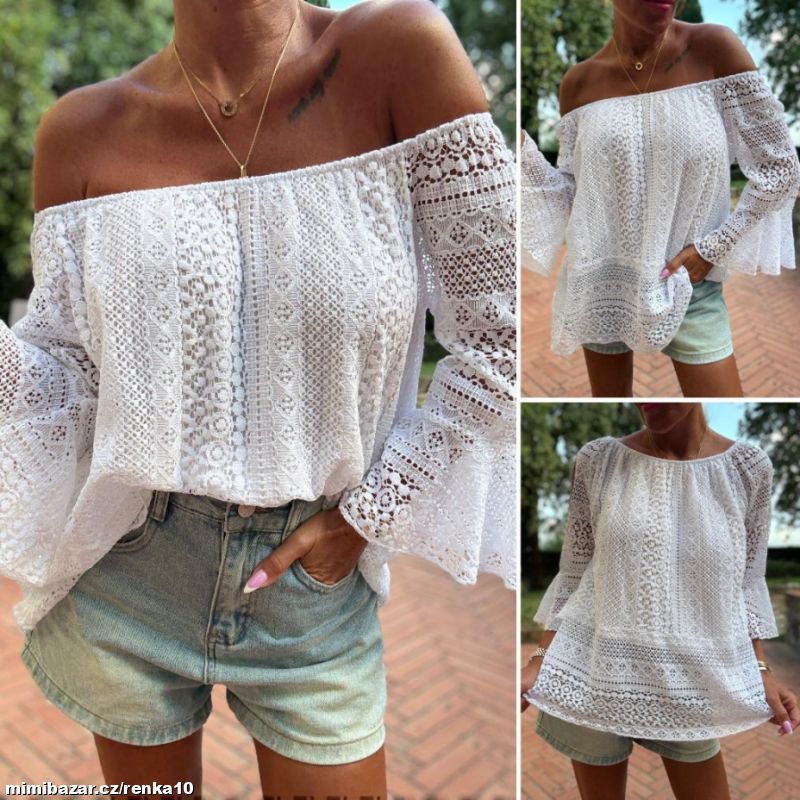 Dámská luxusní boho halenka DREAM - skladem