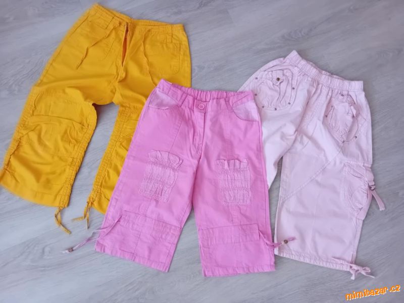 DĚTSKÉ LEHKÉ KALHOTY - vel.116/122 / zn.Grash