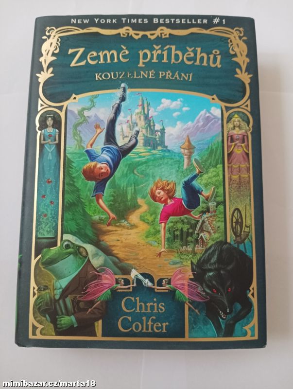 Země příběhů kouzelné přání Chris Colfer
