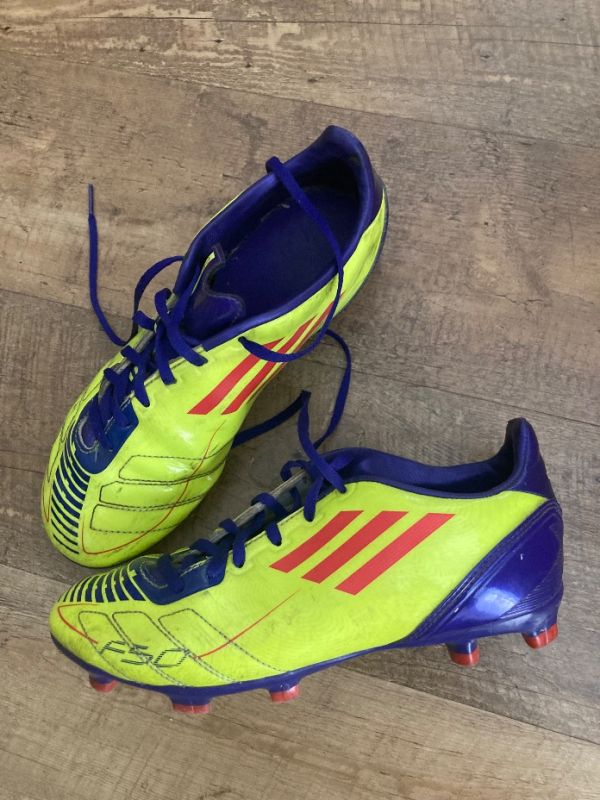 Kopačky neon Adidas vel.36, 5