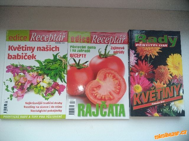 atlas ovoce, jiřinky, encyklopedie pro zahrádkáře 2.