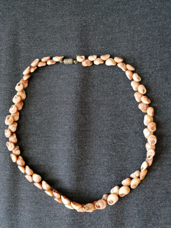 RETRO VINTAGE náhrdelník z mušliček