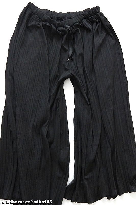 Široké modní plisované kalhoty vel.50-56...outlet