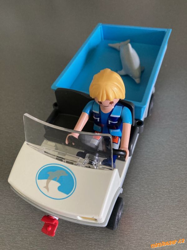 Playmobil 4464 Ošetřovatelský vůz- ZOO s figurkami