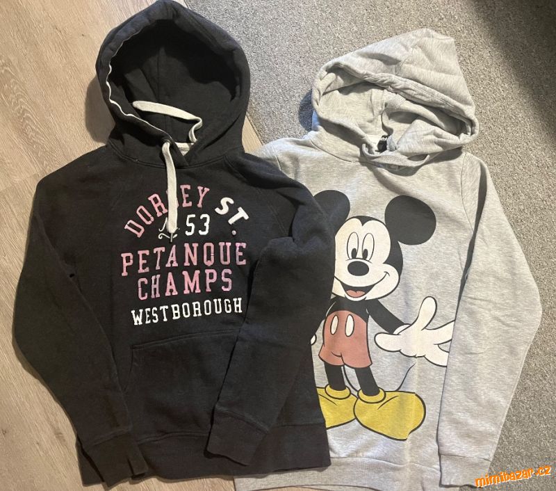 2x MIKINA ZA 100Kč