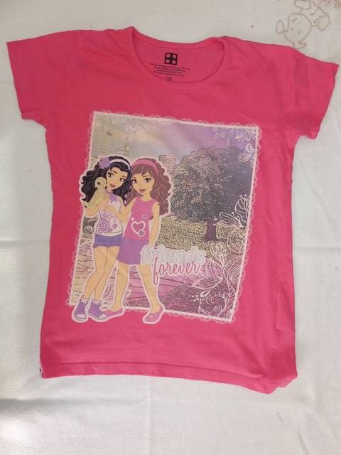 Dívčí tričko růžové Lego friends