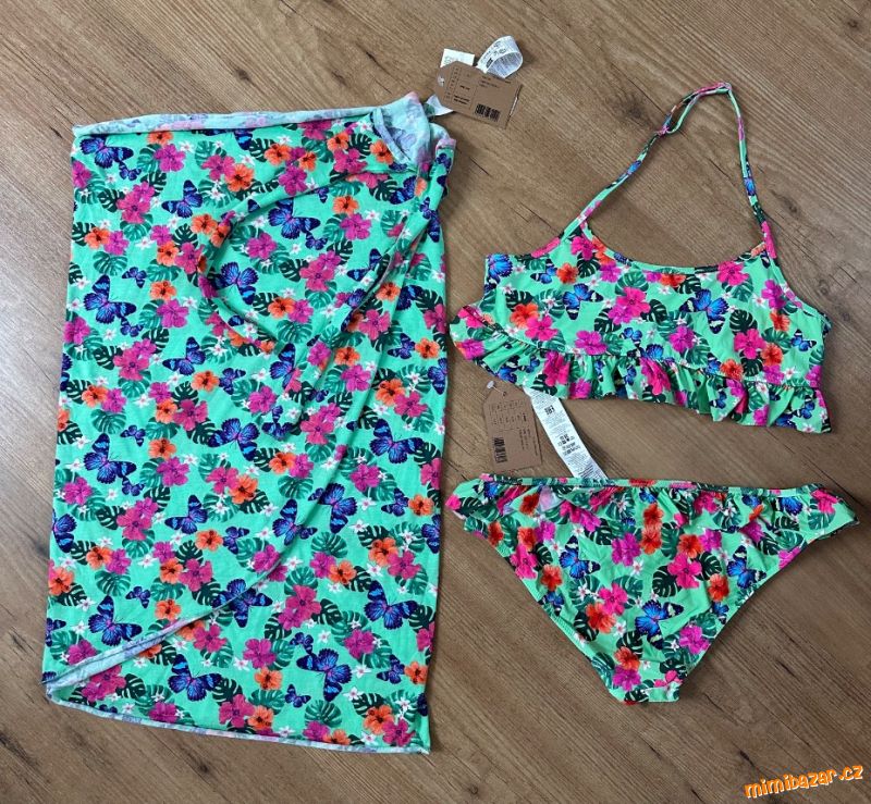 Komplet plavek + pareo