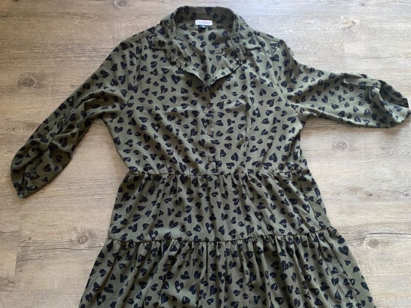 Trendy košilové pružné šaty❤️