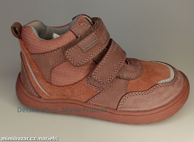 Celoroční barefoot obuv Protetika BANET terakota