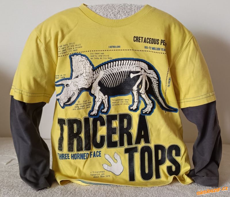 Triko s dinosaurem