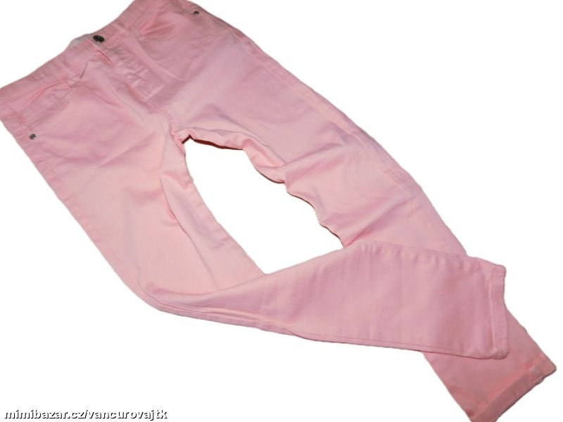 DÍVČÍ ELASTICKÉ KALHOTY-DŽÍNY