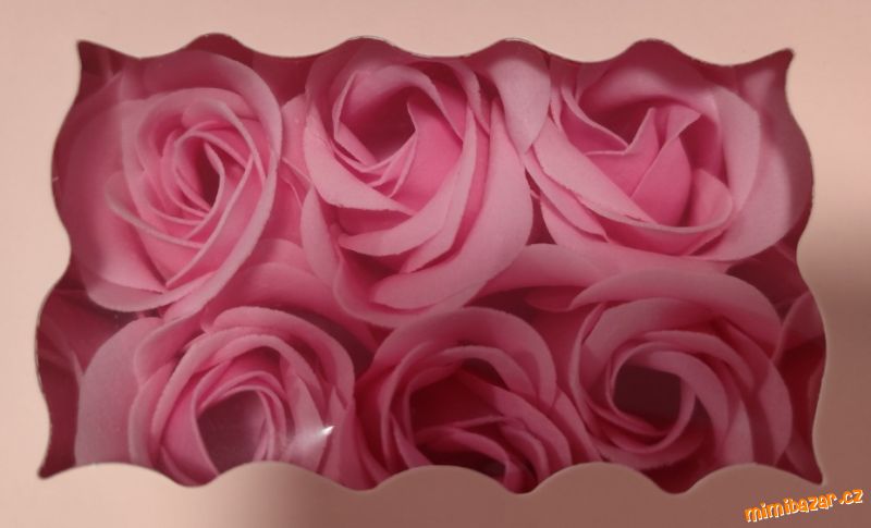 Dáreček z mýdlových růžiček
