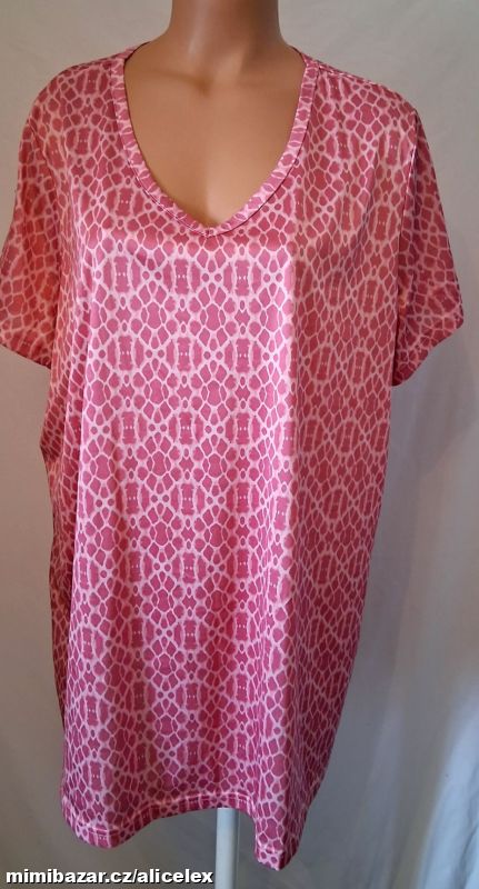 g21 Růžové triko CELLBES do V